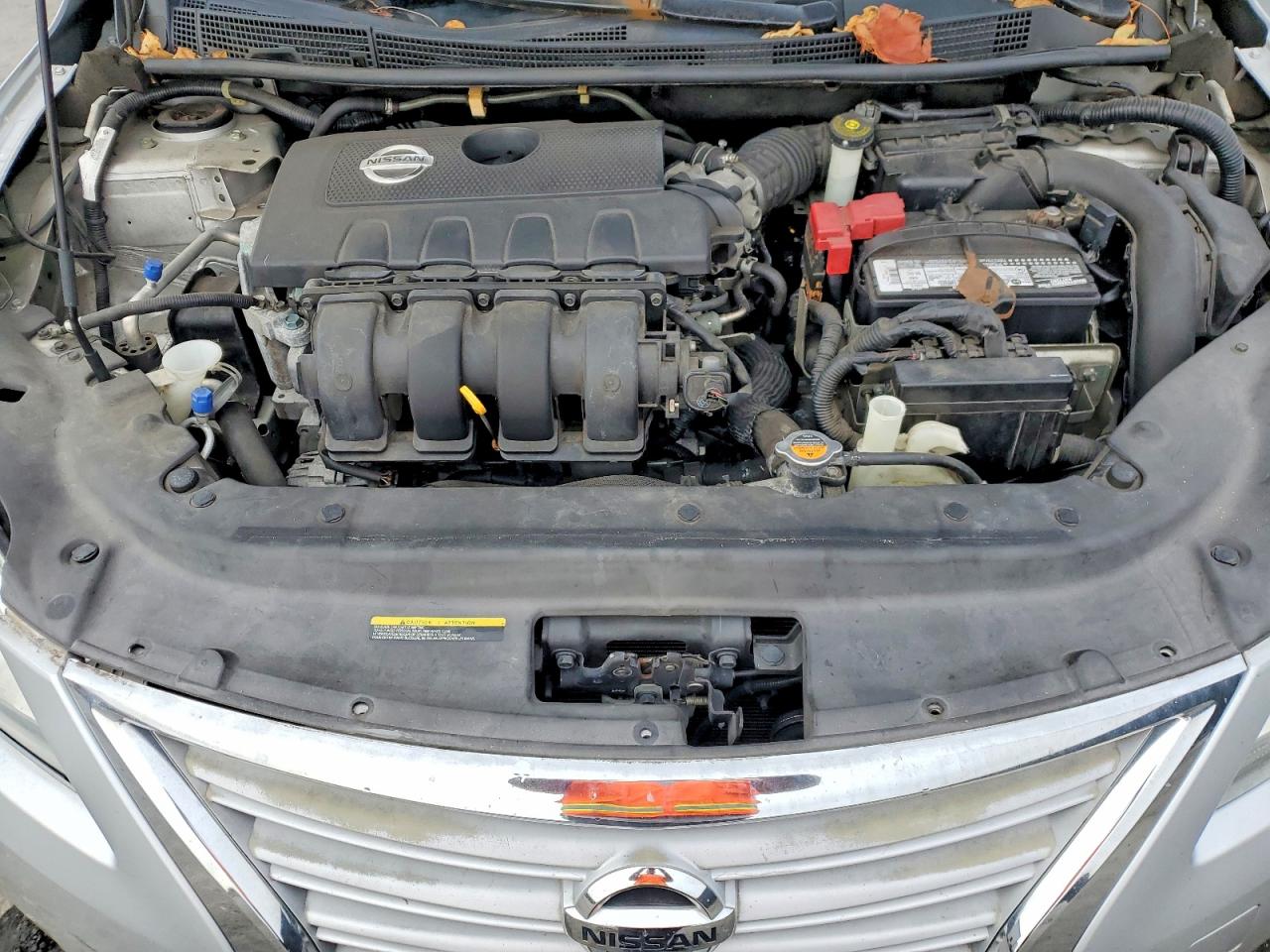 2015 Nissan Sentra Sv Серебряный vin: 3N1AB7AP5FY228631
