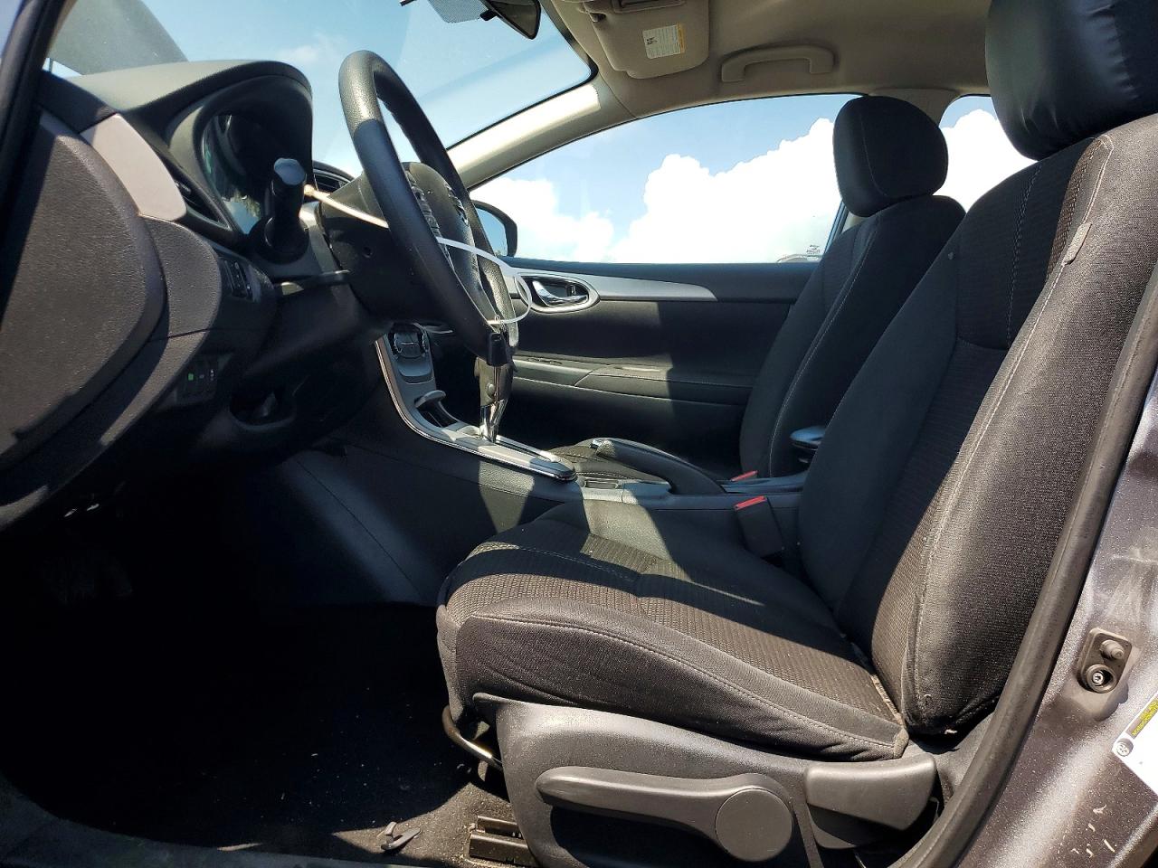 2015 Nissan Sentra S Gray vin: 3N1AB7AP5FY237555