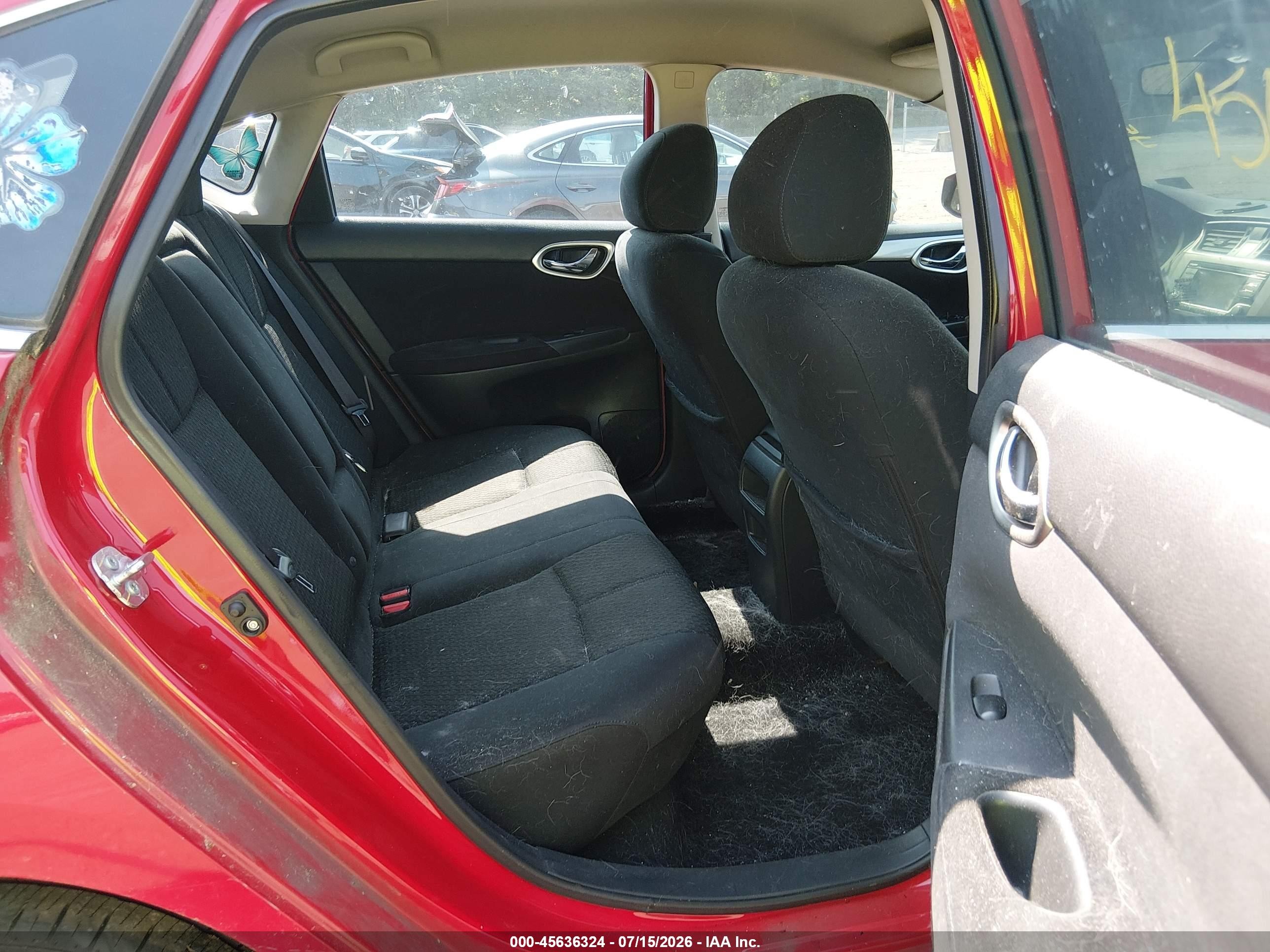 2015 Nissan Sentra Sr Red vin: 3N1AB7AP5FY245347