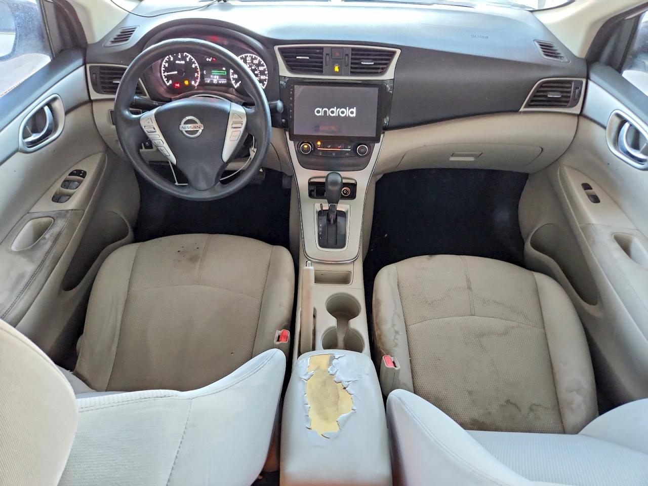 2015 Nissan Sentra S White vin: 3N1AB7AP5FY262889