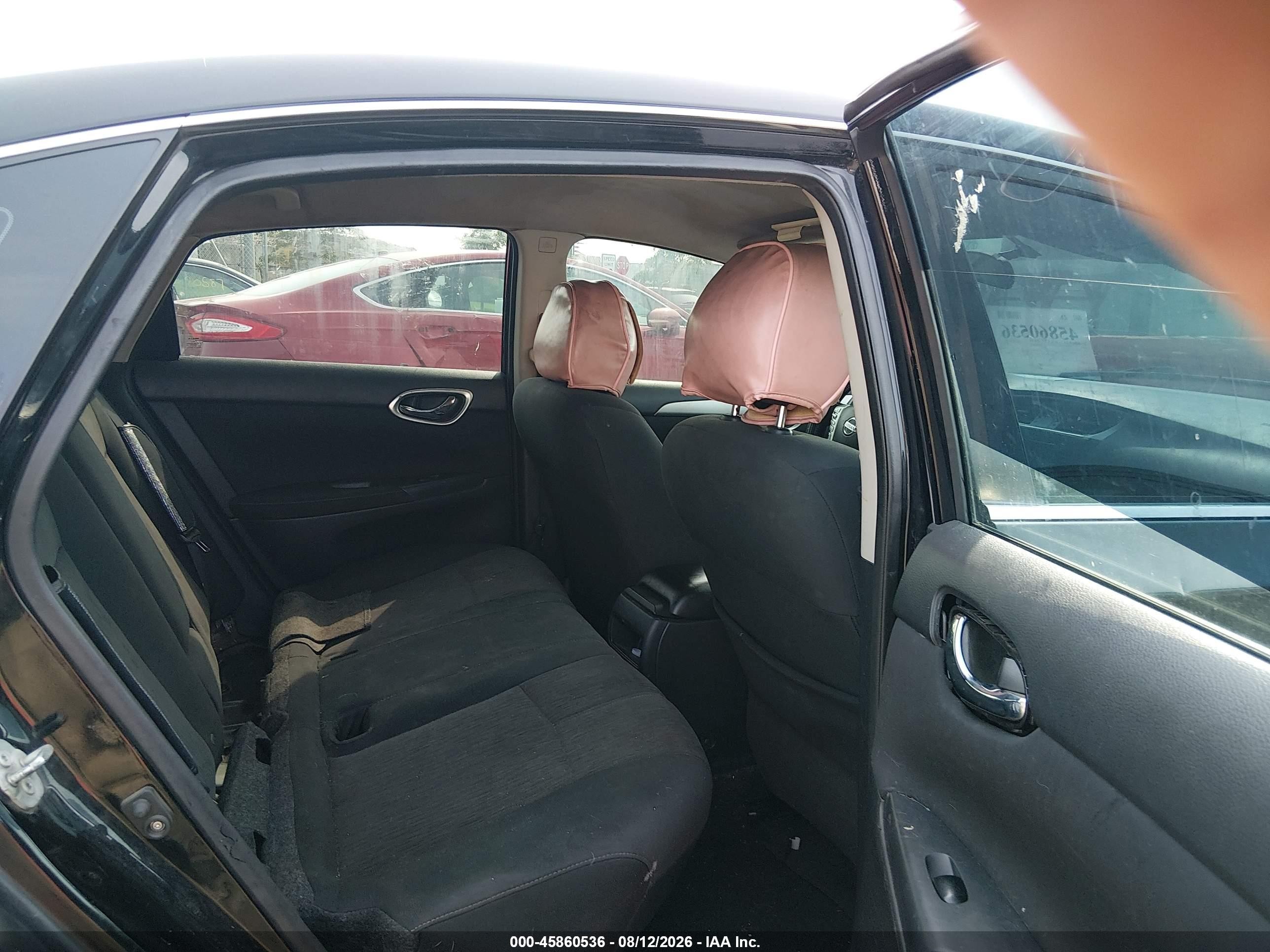 2015 Nissan Sentra Sv Черный vin: 3N1AB7AP5FY263542