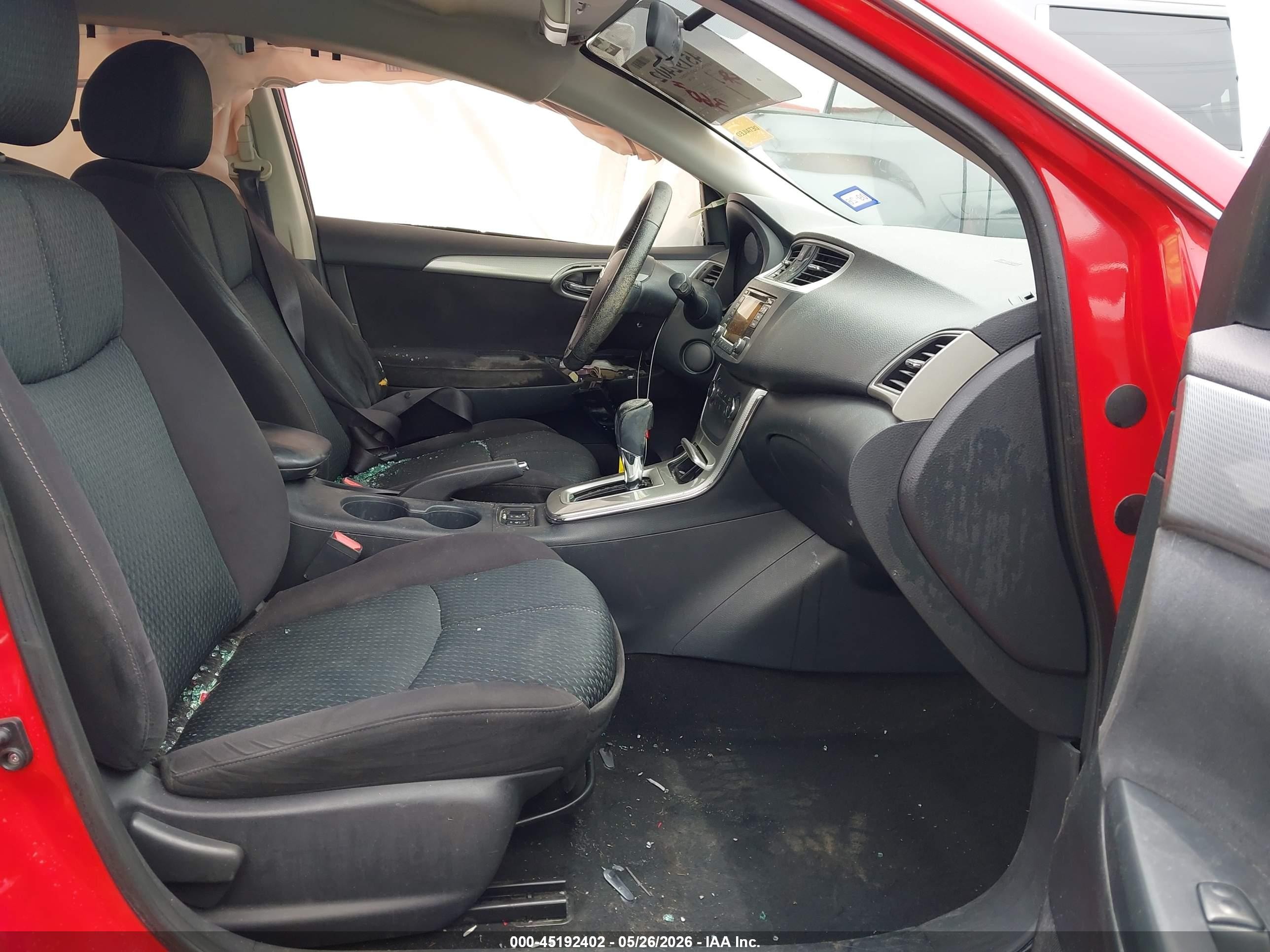 2015 Nissan Sentra Sr Красный vin: 3N1AB7AP5FY265811