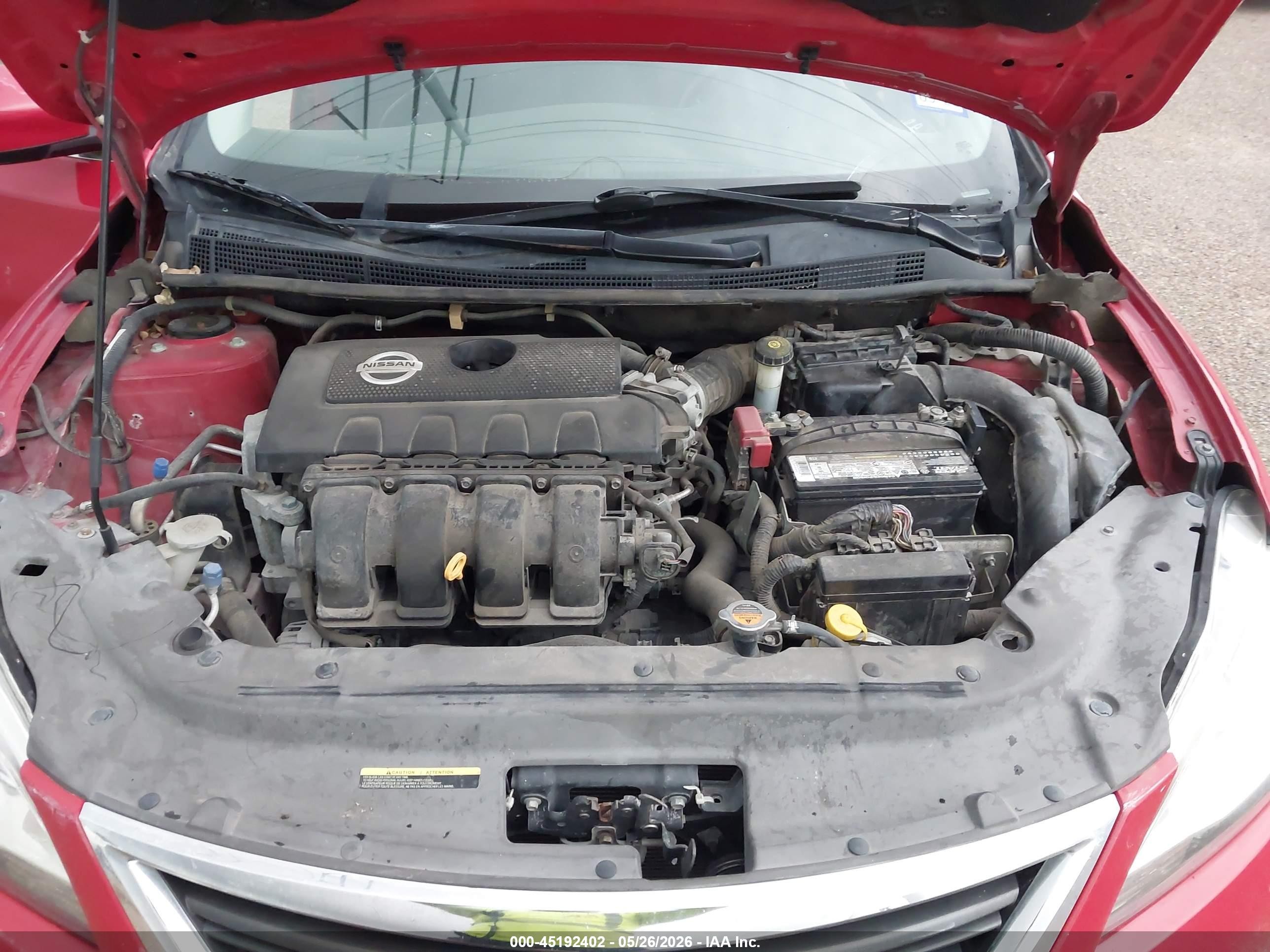 2015 Nissan Sentra Sr Красный vin: 3N1AB7AP5FY265811