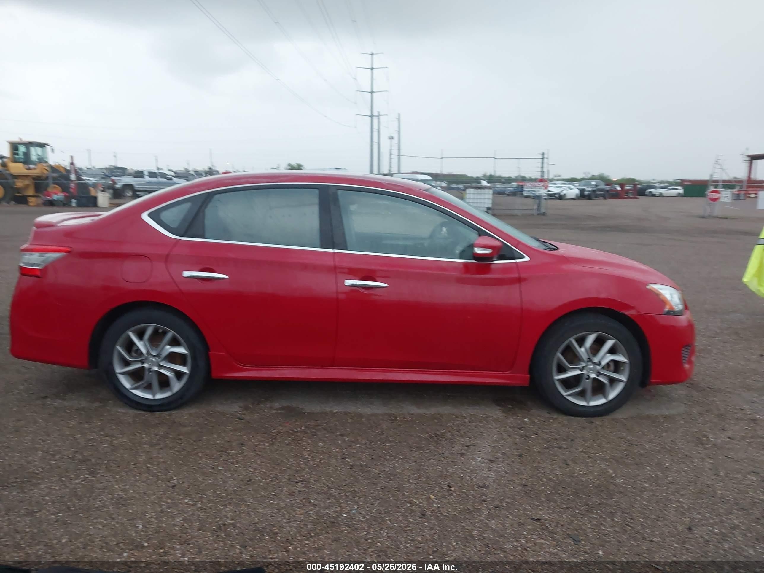 2015 Nissan Sentra Sr Красный vin: 3N1AB7AP5FY265811