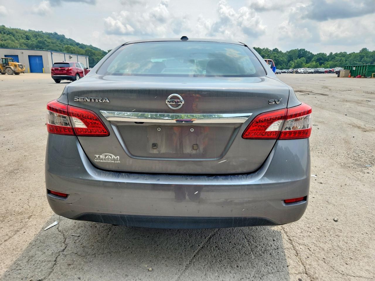 2015 Nissan Sentra Sv Gray vin: 3N1AB7AP5FY274850