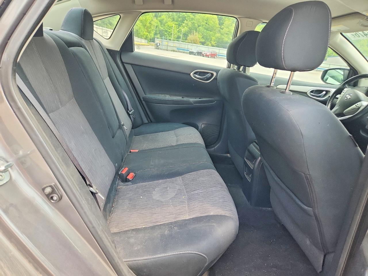 2015 Nissan Sentra Sv Gray vin: 3N1AB7AP5FY274850
