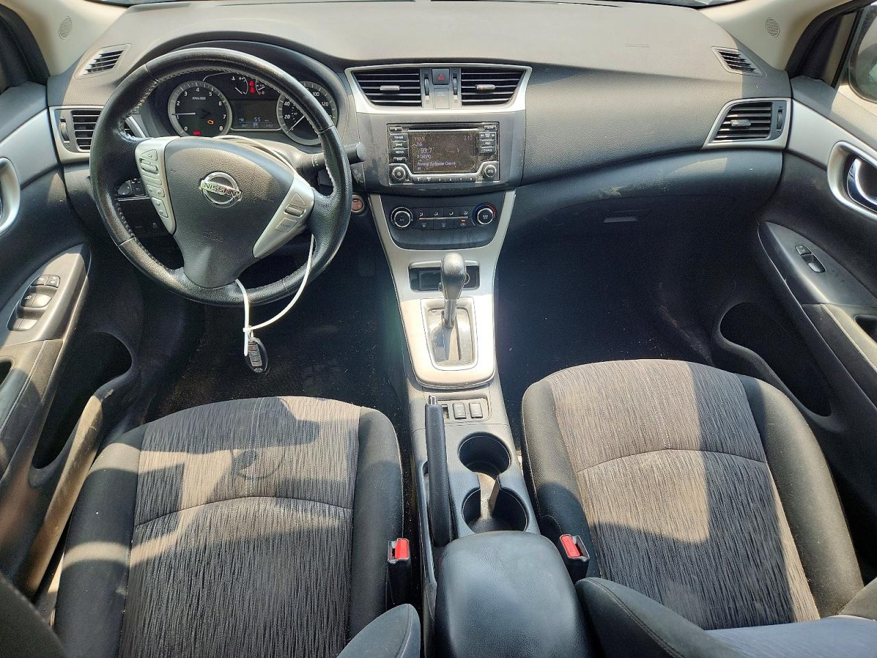 2015 Nissan Sentra Sv Gray vin: 3N1AB7AP5FY274850