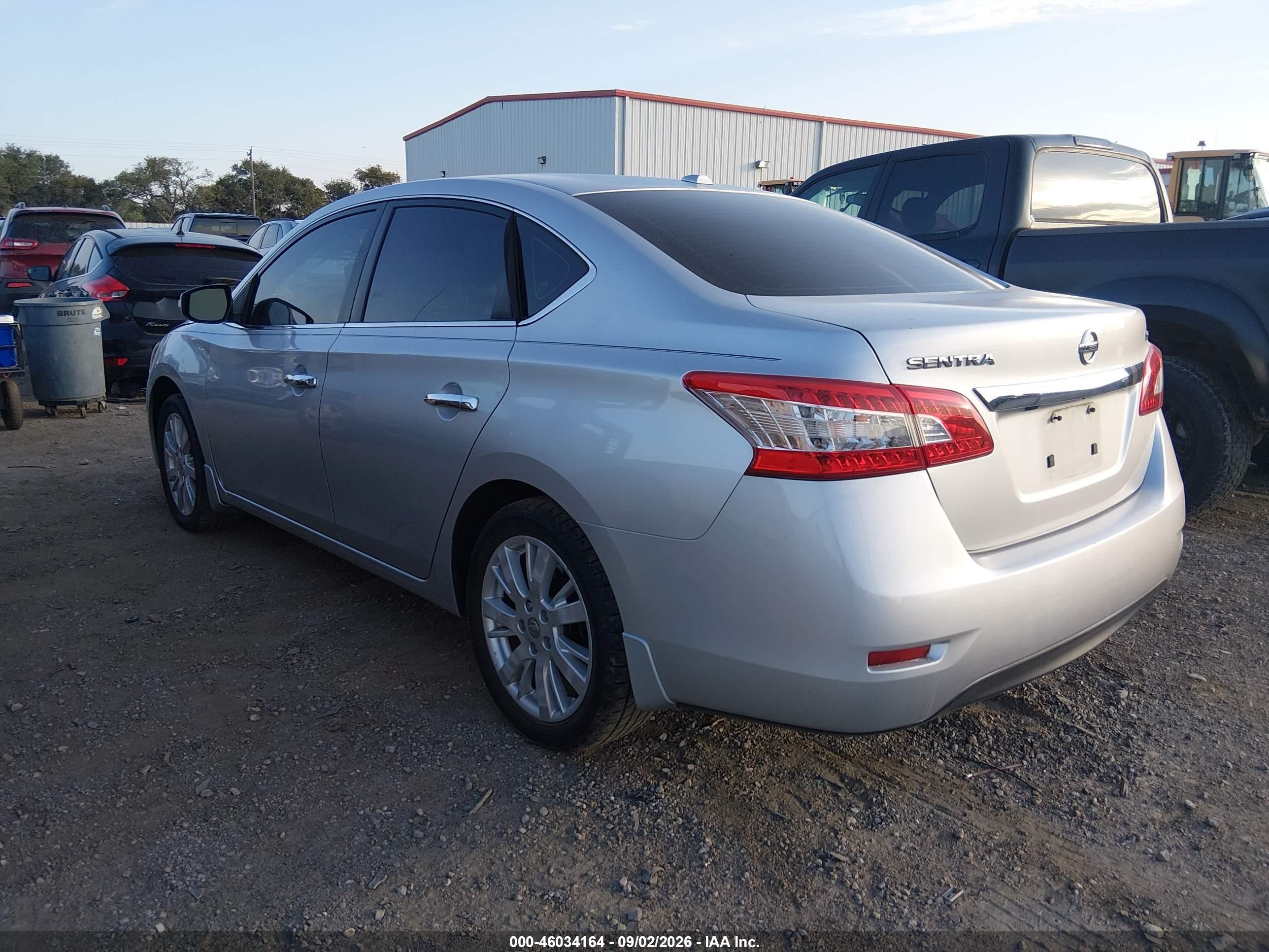 2015 Nissan Sentra Sl Gray vin: 3N1AB7AP5FY280440