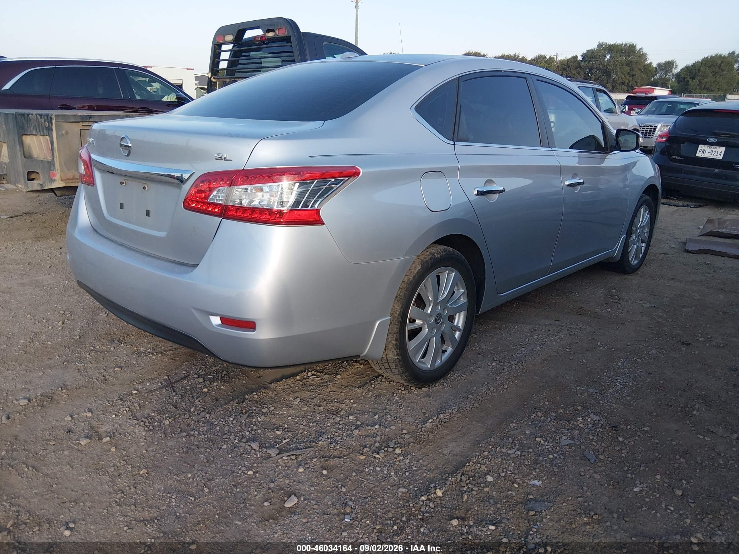2015 Nissan Sentra Sl Gray vin: 3N1AB7AP5FY280440