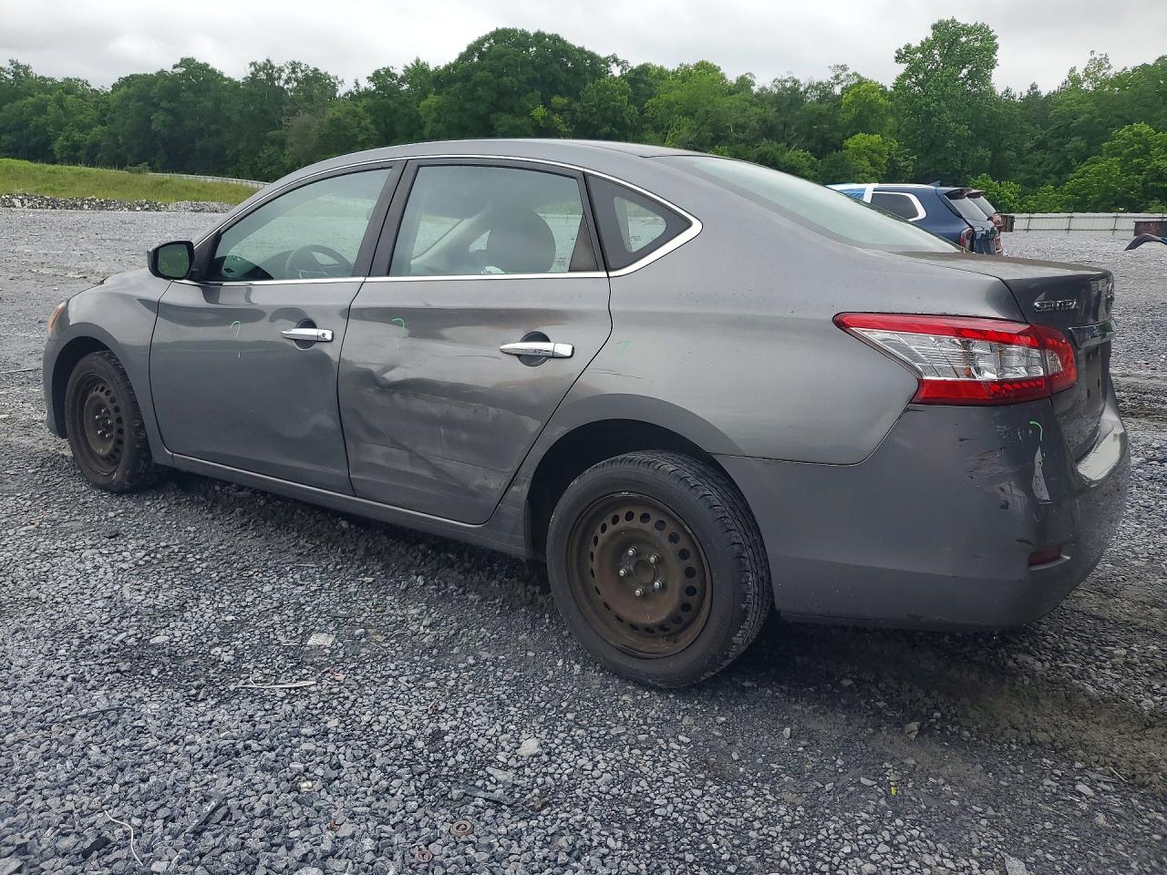 2015 Nissan Sentra S Charcoal vin: 3N1AB7AP5FY295911