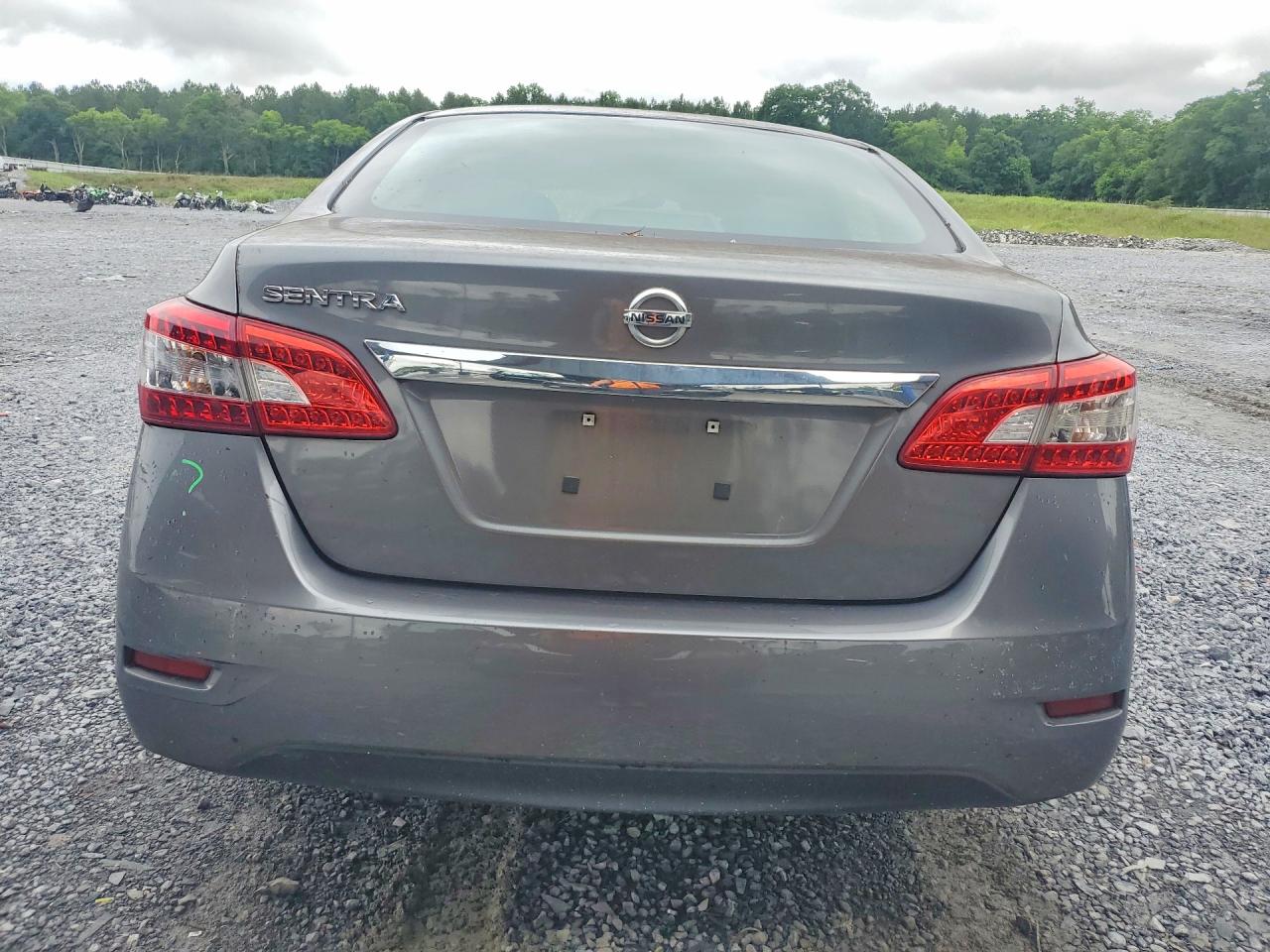 2015 Nissan Sentra S Charcoal vin: 3N1AB7AP5FY295911