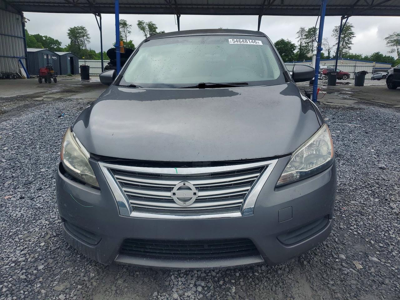 2015 Nissan Sentra S Charcoal vin: 3N1AB7AP5FY295911