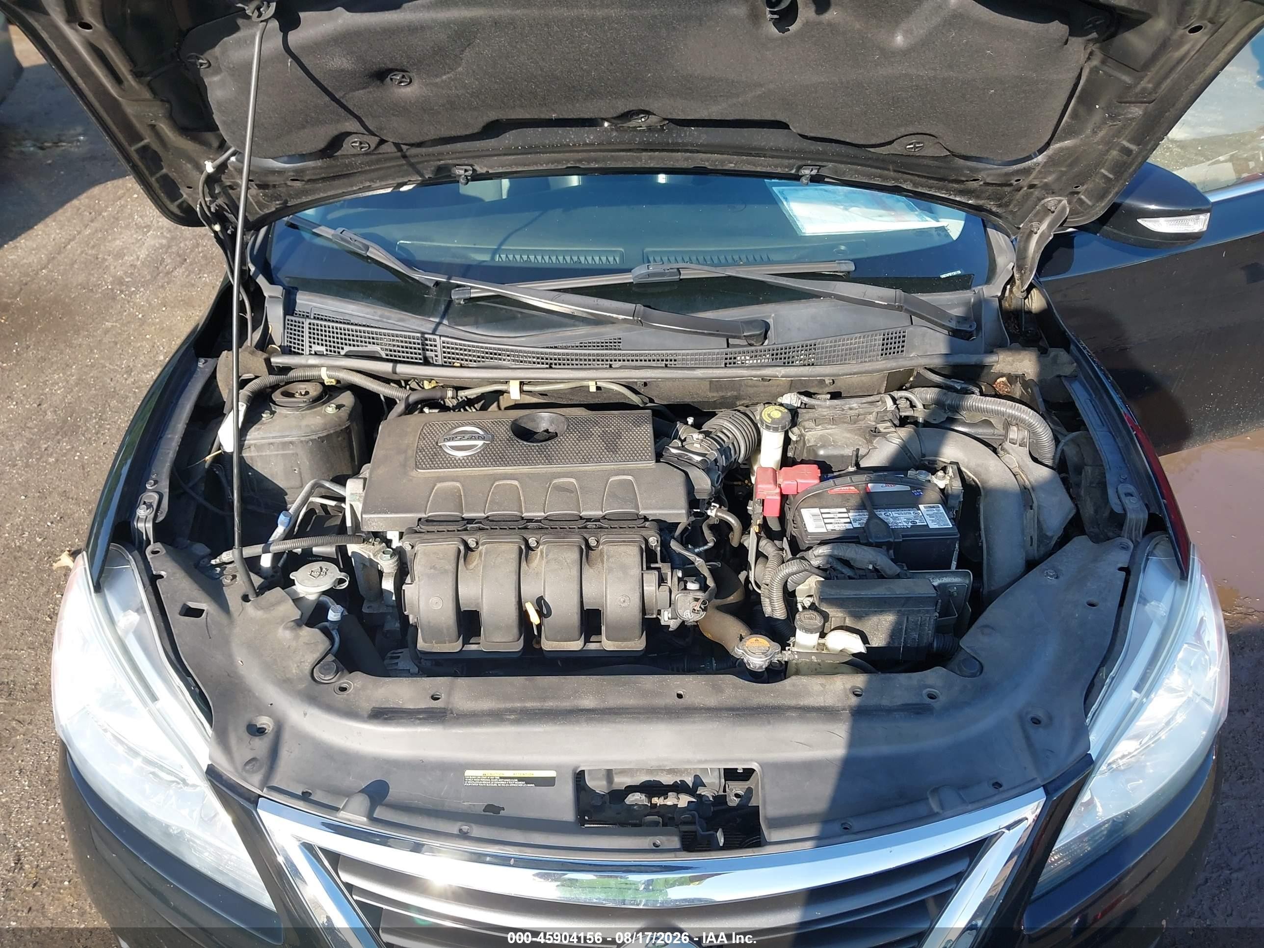 2015 Nissan Sentra Sr Black vin: 3N1AB7AP5FY301156