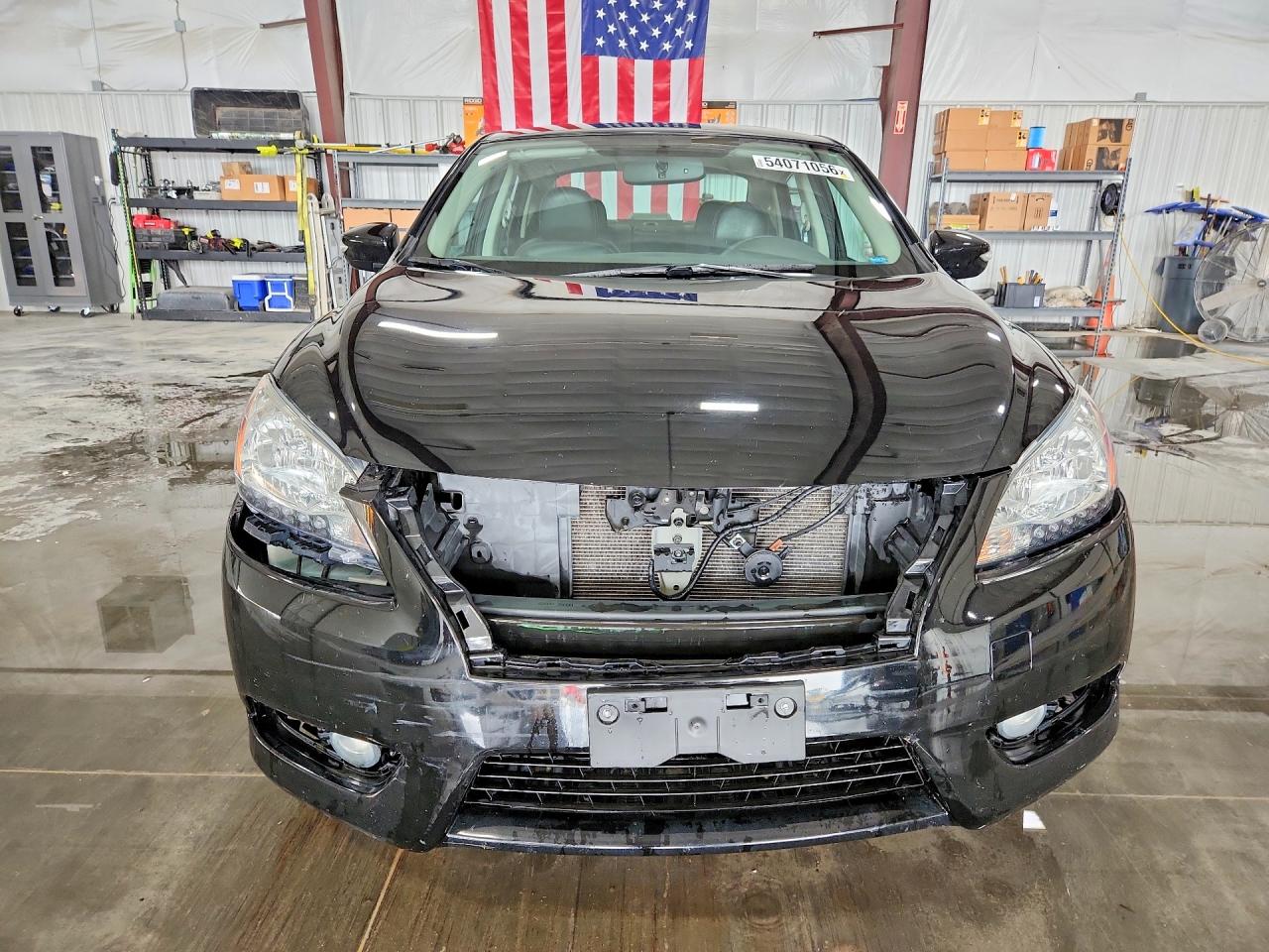 2015 Nissan Sentra Sl Black vin: 3N1AB7AP5FY301495