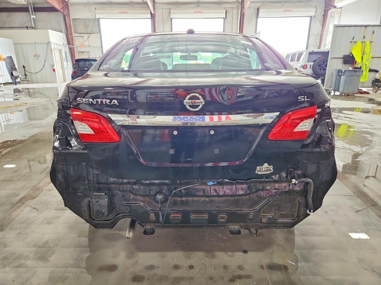 2015 Nissan Sentra Sl Black vin: 3N1AB7AP5FY301495