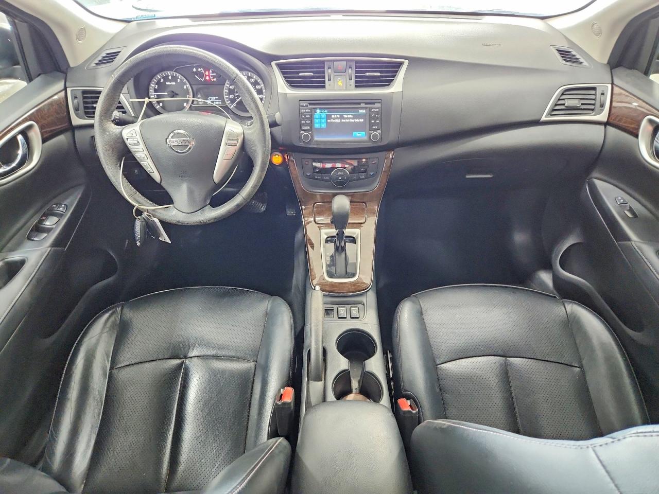 2015 Nissan Sentra Sl Black vin: 3N1AB7AP5FY301495