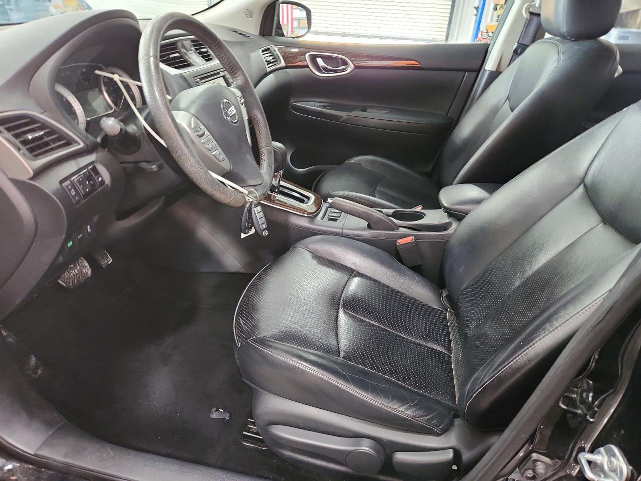 2015 Nissan Sentra Sl Black vin: 3N1AB7AP5FY301495