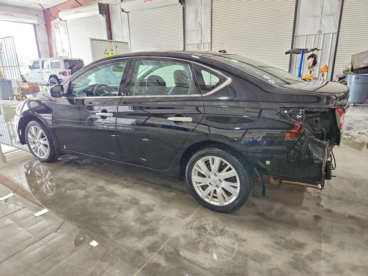 2015 Nissan Sentra Sl Black vin: 3N1AB7AP5FY301495