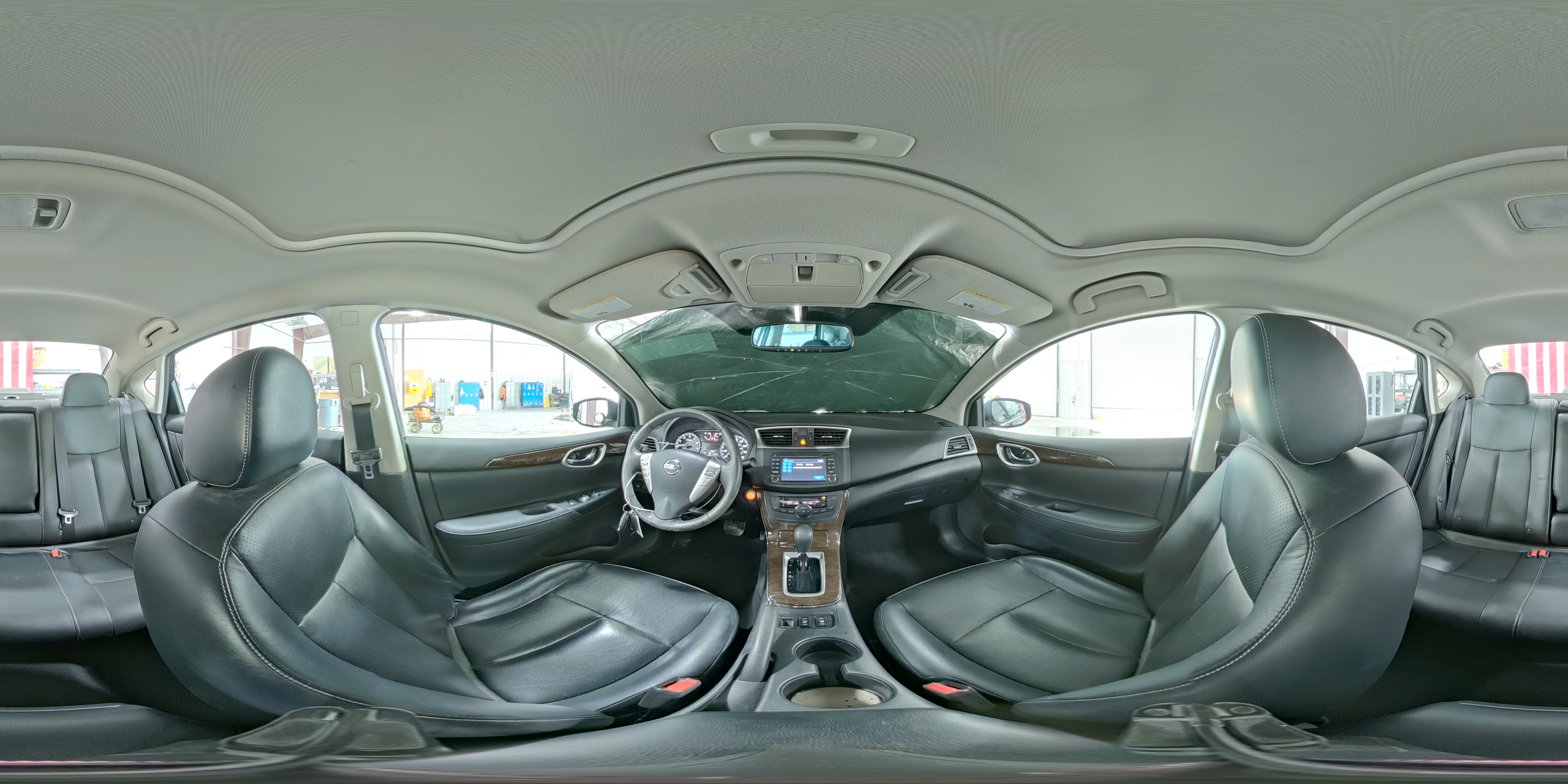 2015 Nissan Sentra Sl Black vin: 3N1AB7AP5FY301495