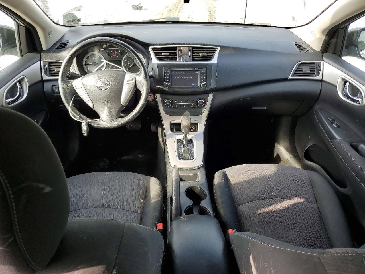 2015 Nissan Sentra Sv Silver vin: 3N1AB7AP5FY307684