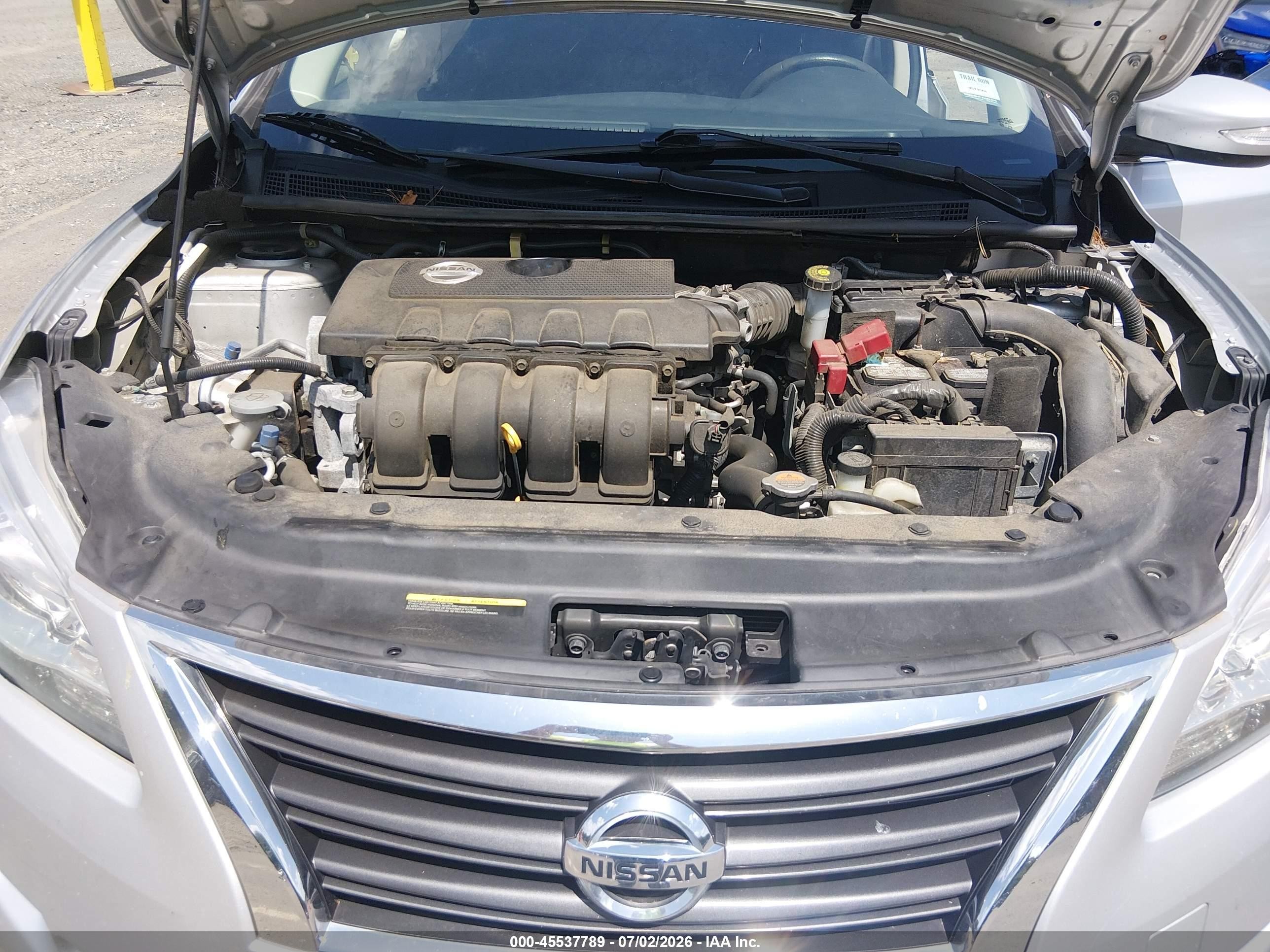 2015 Nissan Sentra Sr Silver vin: 3N1AB7AP5FY309936