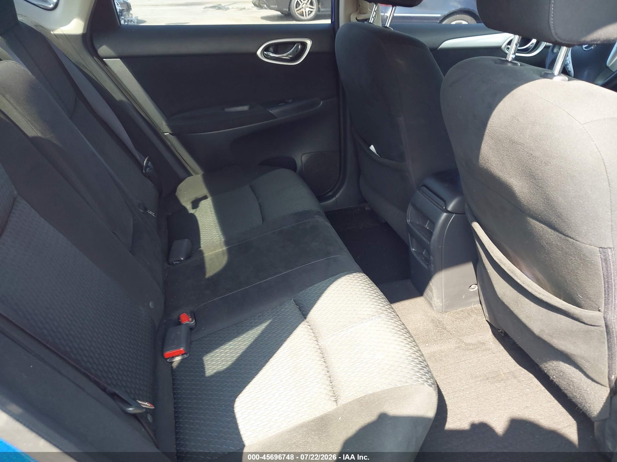 2015 Nissan Sentra Sr Синий vin: 3N1AB7AP5FY312996