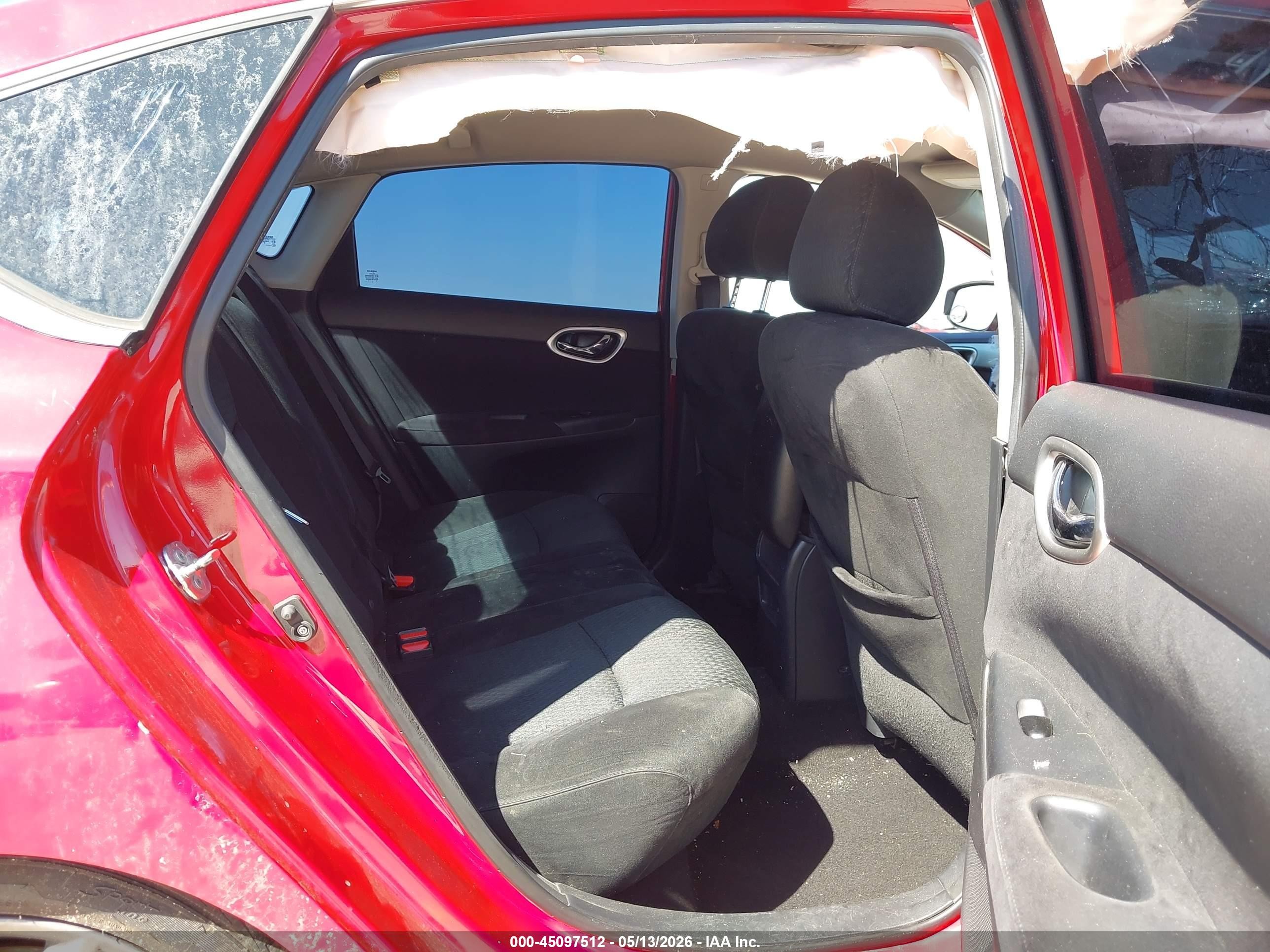 2015 Nissan Sentra Sr Red vin: 3N1AB7AP5FY315820