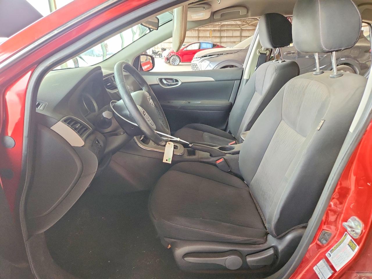 2015 Nissan Sentra Sv Красный vin: 3N1AB7AP5FY318992