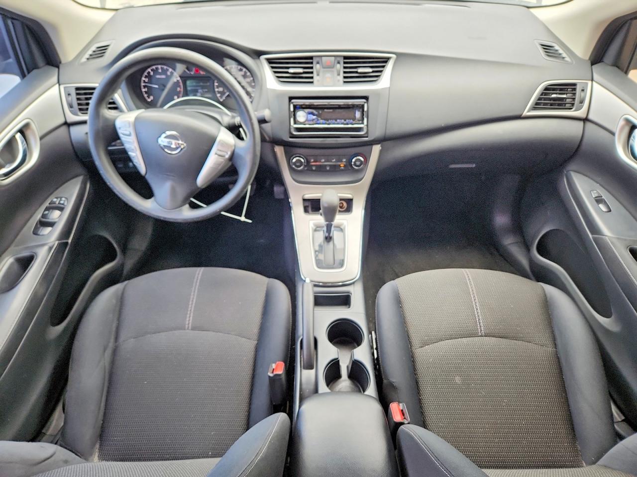 2015 Nissan Sentra S Black vin: 3N1AB7AP5FY320841