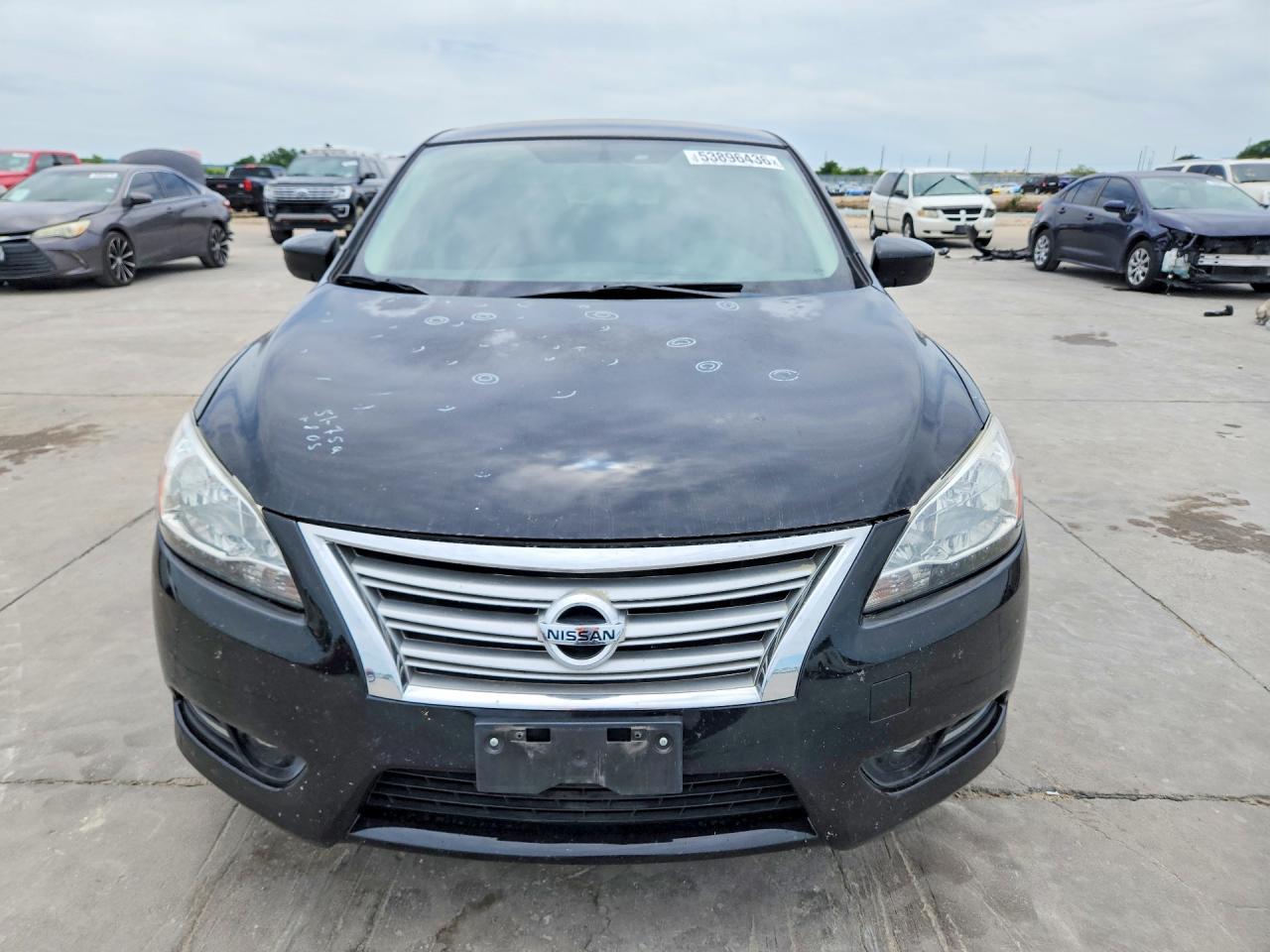 2015 Nissan Sentra S Black vin: 3N1AB7AP5FY320841