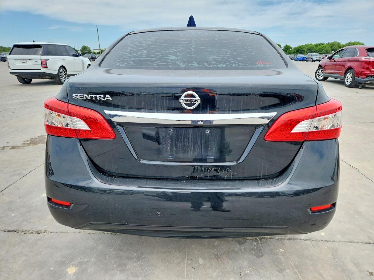 2015 Nissan Sentra S Black vin: 3N1AB7AP5FY320841