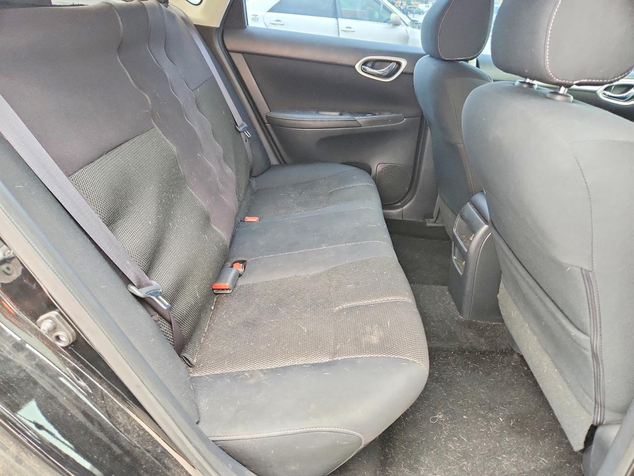 2015 Nissan Sentra S Black vin: 3N1AB7AP5FY320841