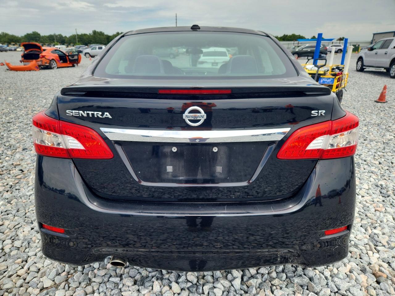 2015 Nissan Sentra Sr Black vin: 3N1AB7AP5FY326686