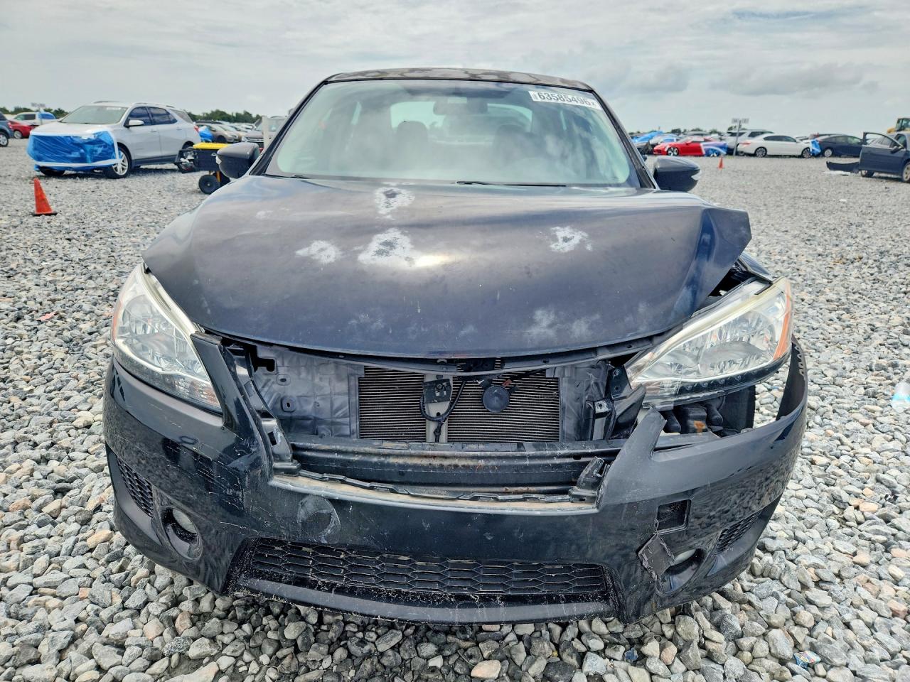 2015 Nissan Sentra Sr Black vin: 3N1AB7AP5FY326686