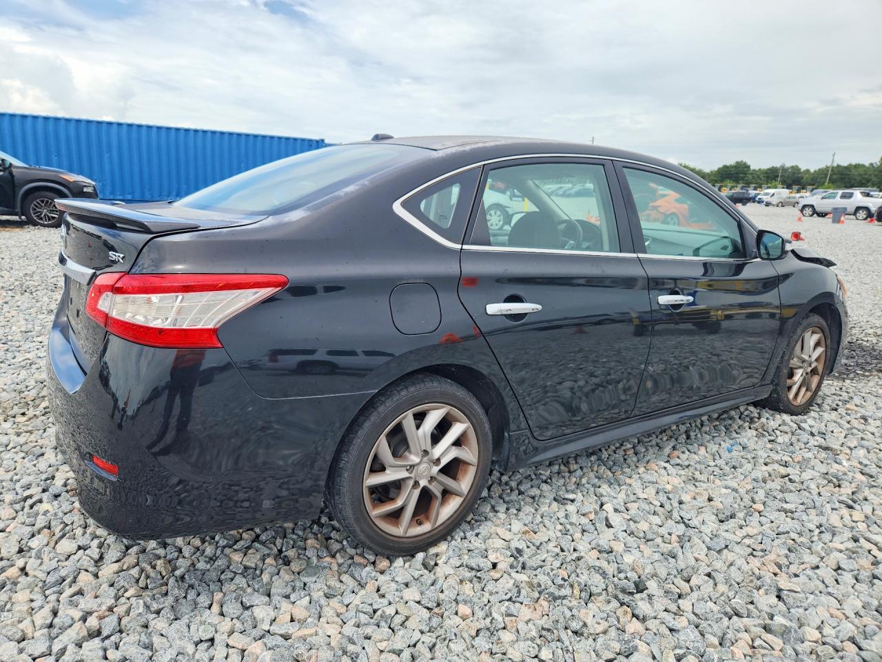 2015 Nissan Sentra Sr Black vin: 3N1AB7AP5FY326686
