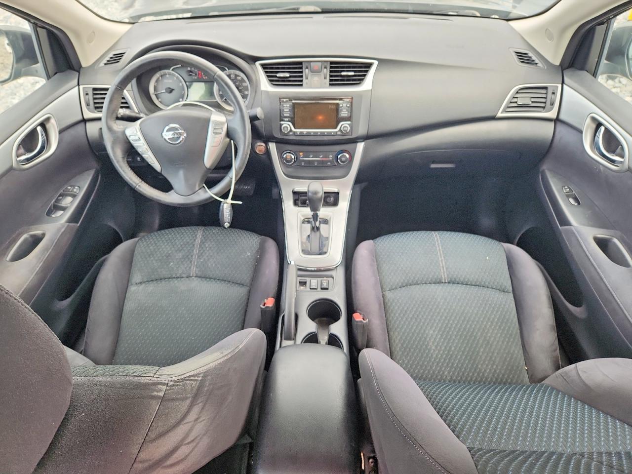 2015 Nissan Sentra Sr Black vin: 3N1AB7AP5FY326686