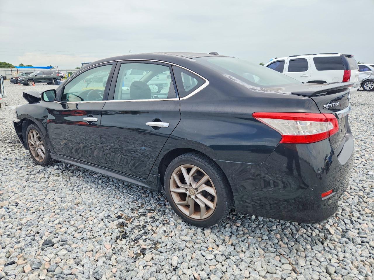 2015 Nissan Sentra Sr Black vin: 3N1AB7AP5FY326686