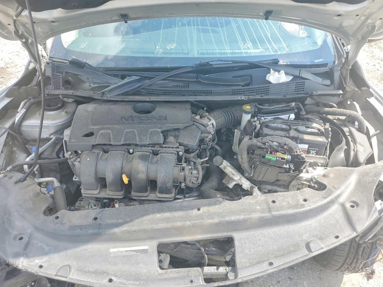 2015 Nissan Sentra S Silver vin: 3N1AB7AP5FY338823