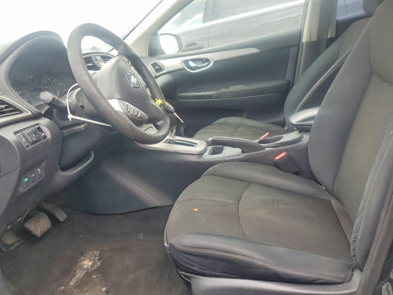 2015 Nissan Sentra S Black vin: 3N1AB7AP5FY341849