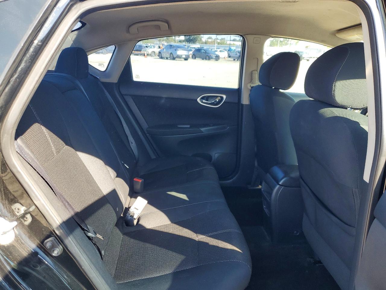 2015 Nissan Sentra S Black vin: 3N1AB7AP5FY341849