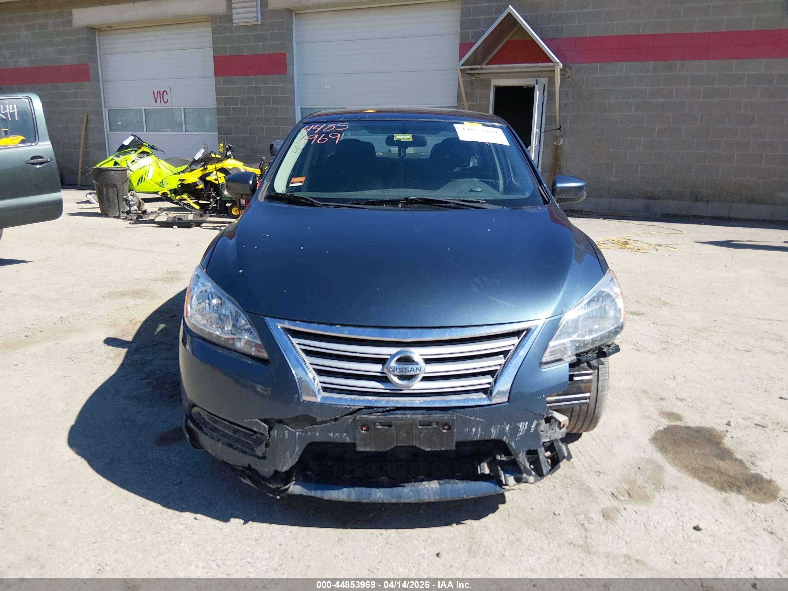 2015 Nissan Sentra Sv Dark Blue vin: 3N1AB7AP5FY342421