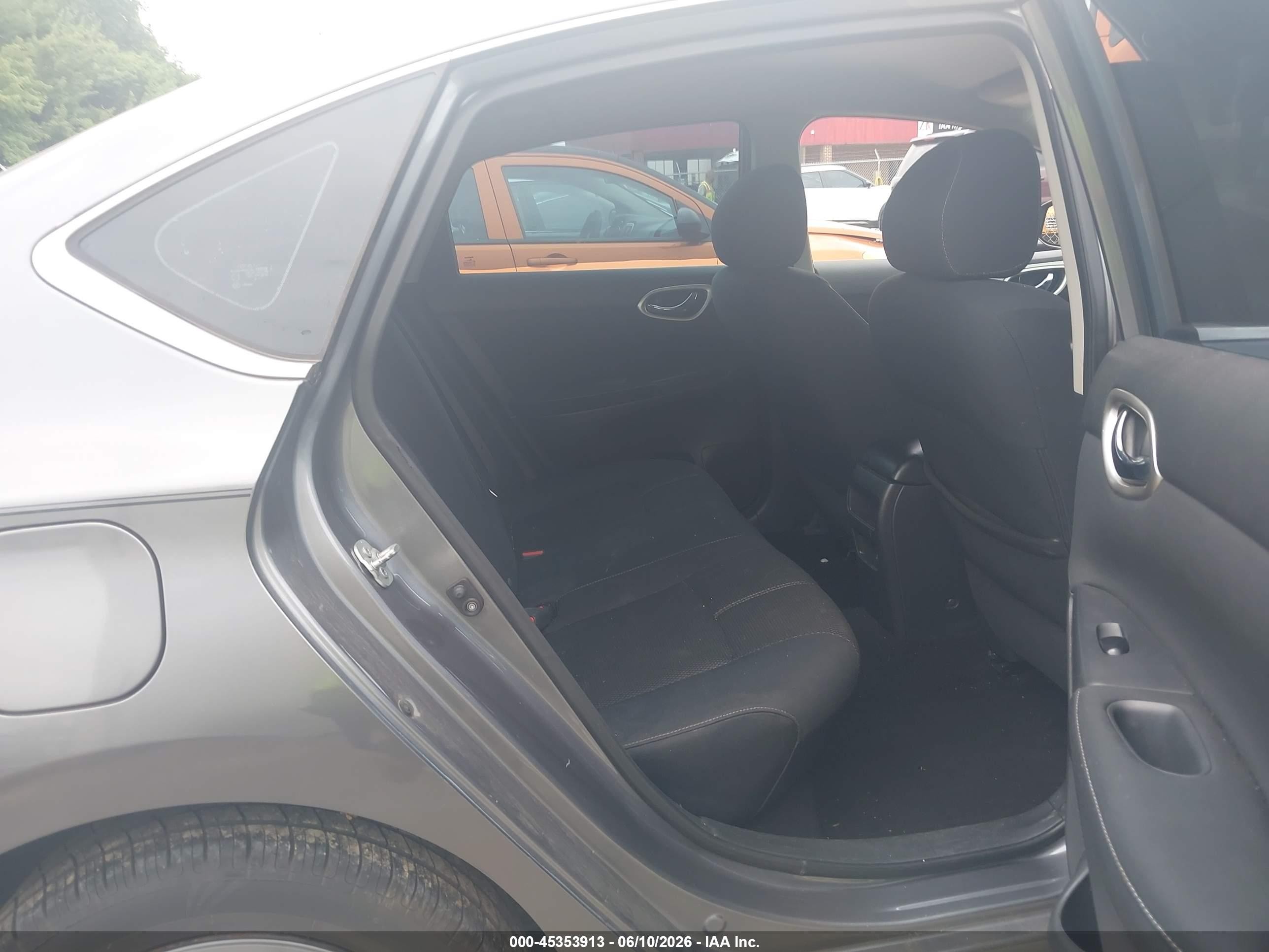 2015 Nissan Sentra S Gray vin: 3N1AB7AP5FY345772