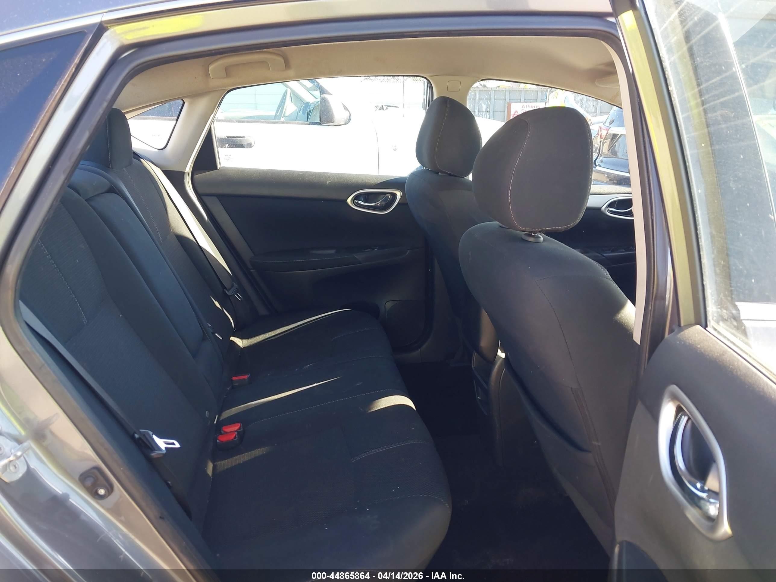 2015 Nissan Sentra S Gray vin: 3N1AB7AP5FY347523