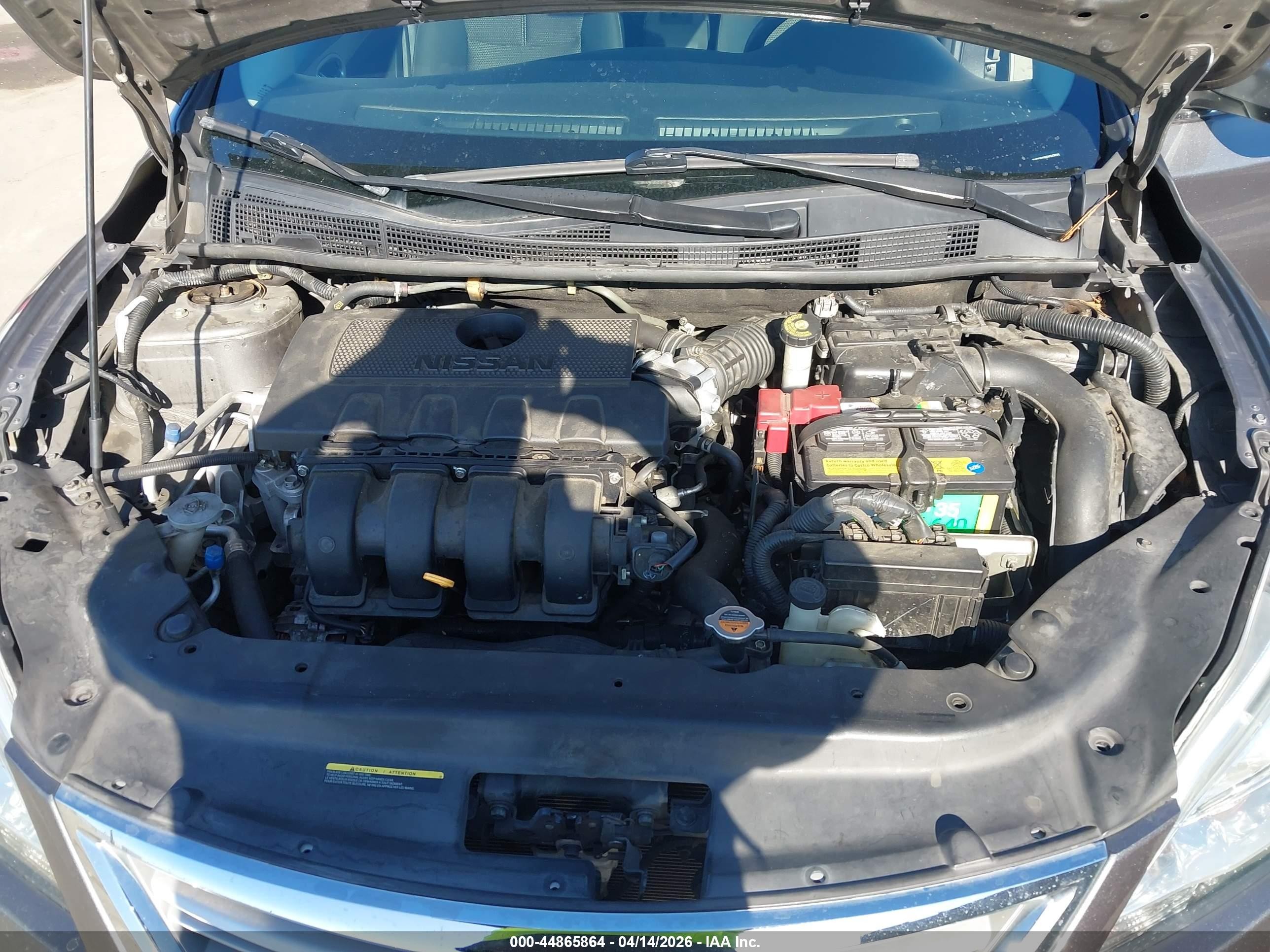 2015 Nissan Sentra S Gray vin: 3N1AB7AP5FY347523