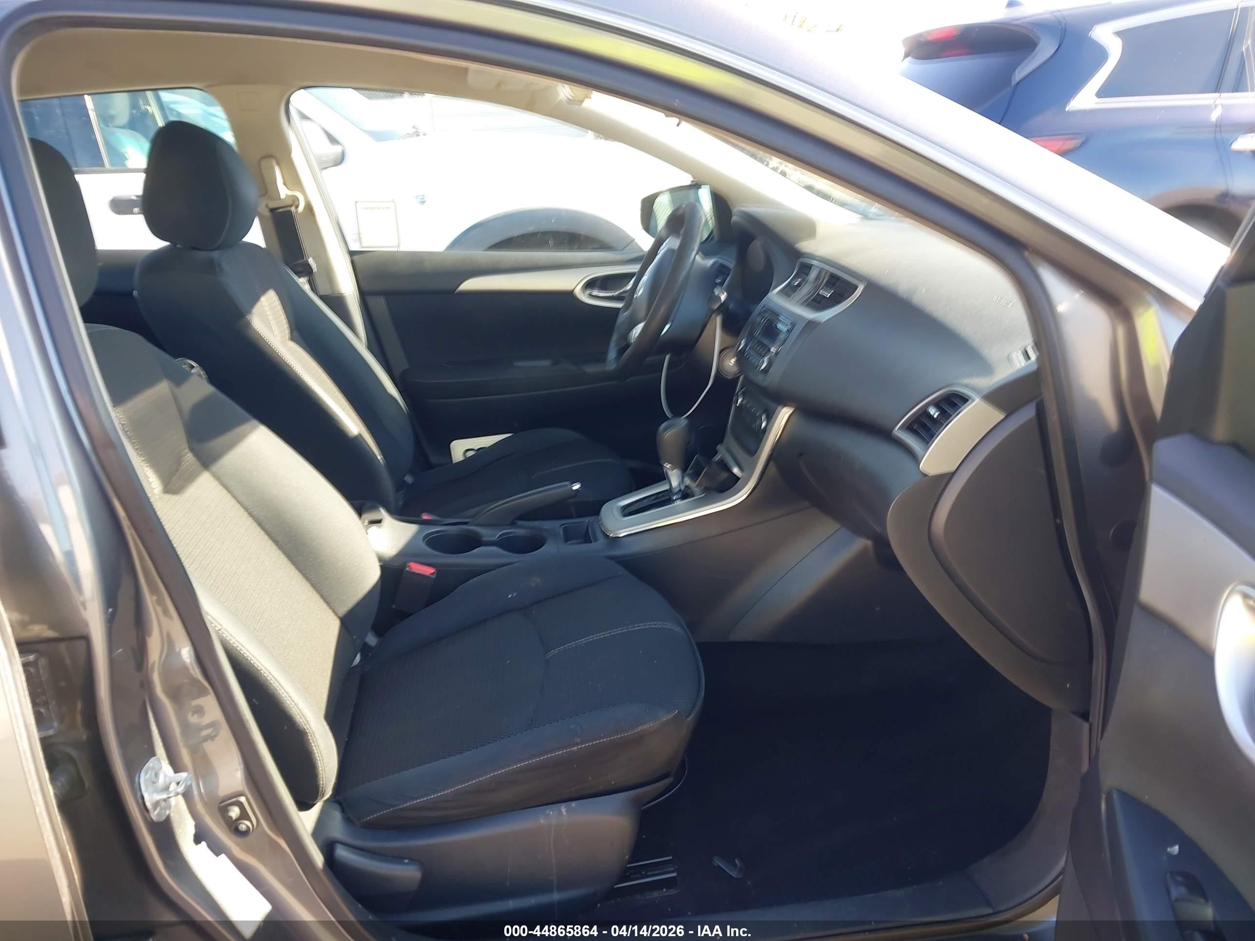 2015 Nissan Sentra S Gray vin: 3N1AB7AP5FY347523