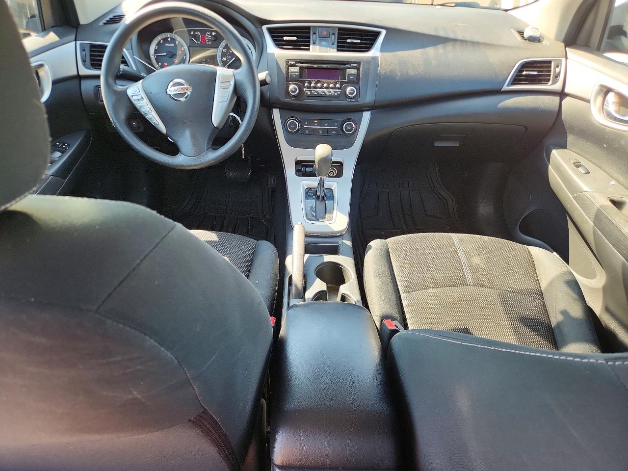 2015 Nissan Sentra S Black vin: 3N1AB7AP5FY351880