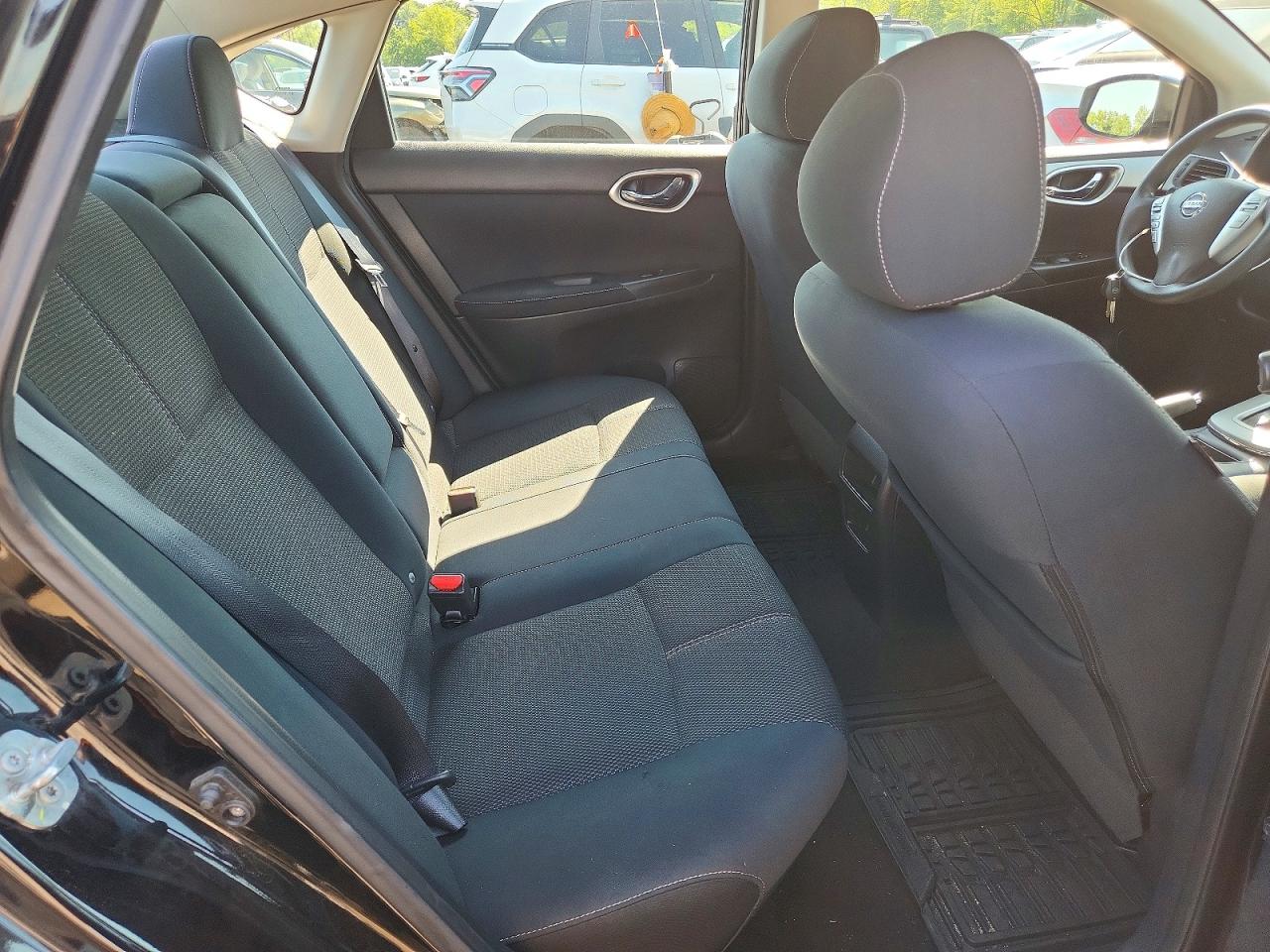 2015 Nissan Sentra S Black vin: 3N1AB7AP5FY351880