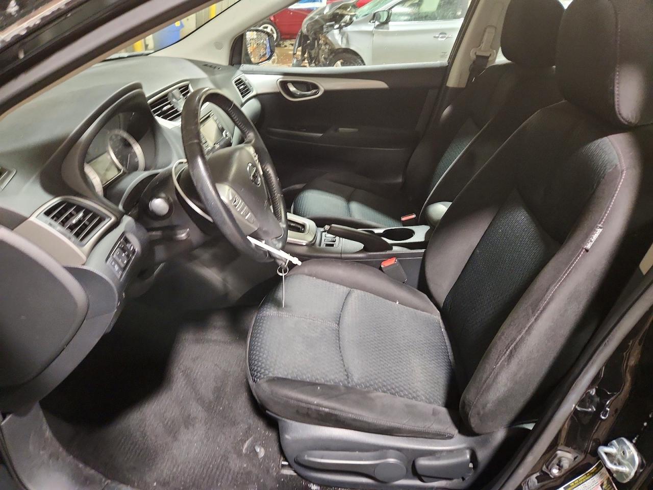 2015 Nissan Sentra S Black vin: 3N1AB7AP5FY352799