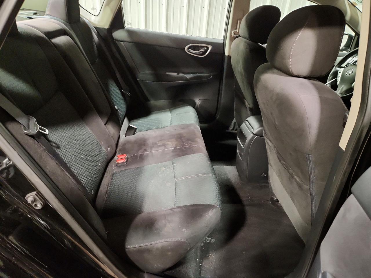 2015 Nissan Sentra S Black vin: 3N1AB7AP5FY352799