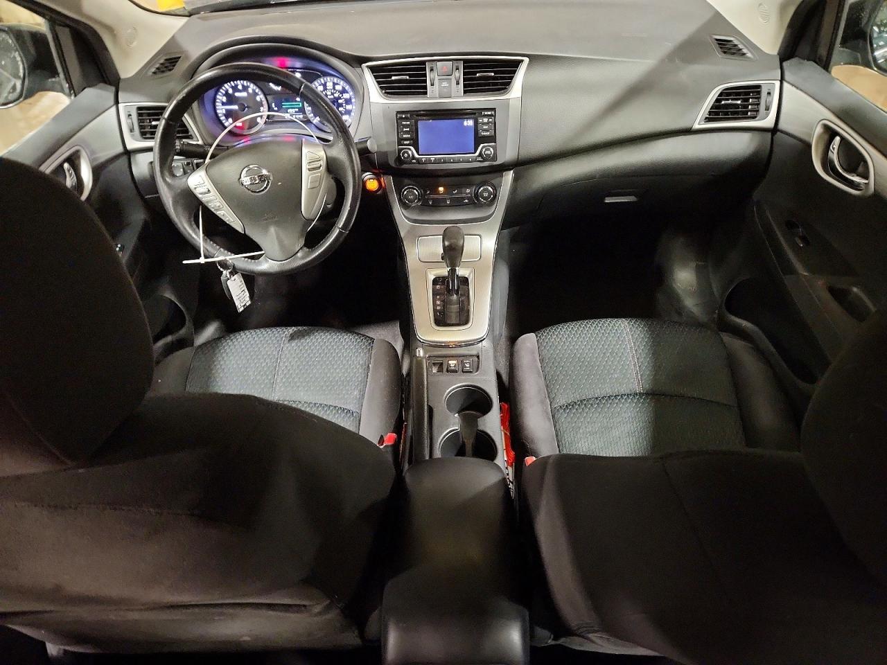 2015 Nissan Sentra S Black vin: 3N1AB7AP5FY352799